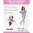 thumbnail image 2 of Disney Daisy Duck Minnie Mouse Little Girls T-Shirt and Leggings Outfit Set Pink / Blue 6, 2 of 5