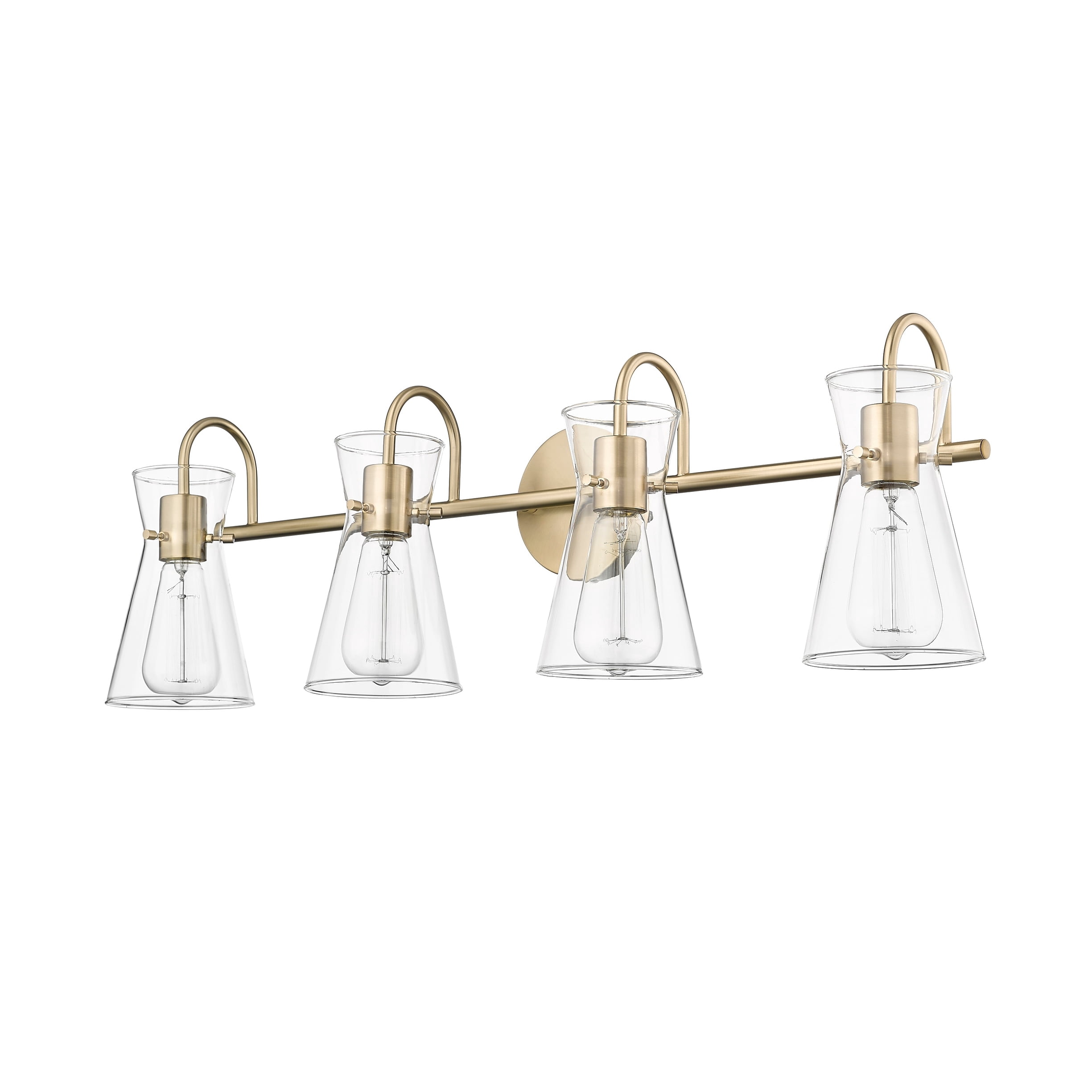 Millennium Lighting  Camellia 2/3/4 Light Vanity Fixture 4 Light - Modern Gold