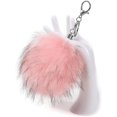 FENGCute Keychain Toy Car Keyring Lovely Phone Charm Tail Bag Pendant