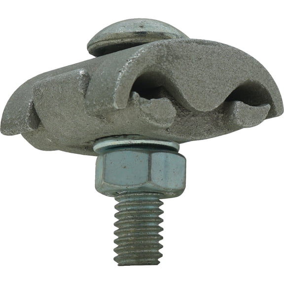 Southwire 65176240 GVCL4/0-2A Parallel, 1PK Groove Clamp, Grey