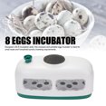thumbnail image 3 of Premium Chicken Egg Incubator Precise Temp Regulation Humidity Control LED Display Easy Clean Design Ideal for hot eggs, 3 of 7