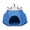 Blue, variant on Blue Blue Hexagon Pet Tent For Outdoor Camping Portable Folding Cat Dog House Waterproof Tear Resistant Travel Shelter
