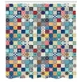 thumbnail image 3 of Ambesonne Moroccan Shower Curtain, Ornate Patchwork Motif, 69"Wx84"L, Multicolor, 3 of 3