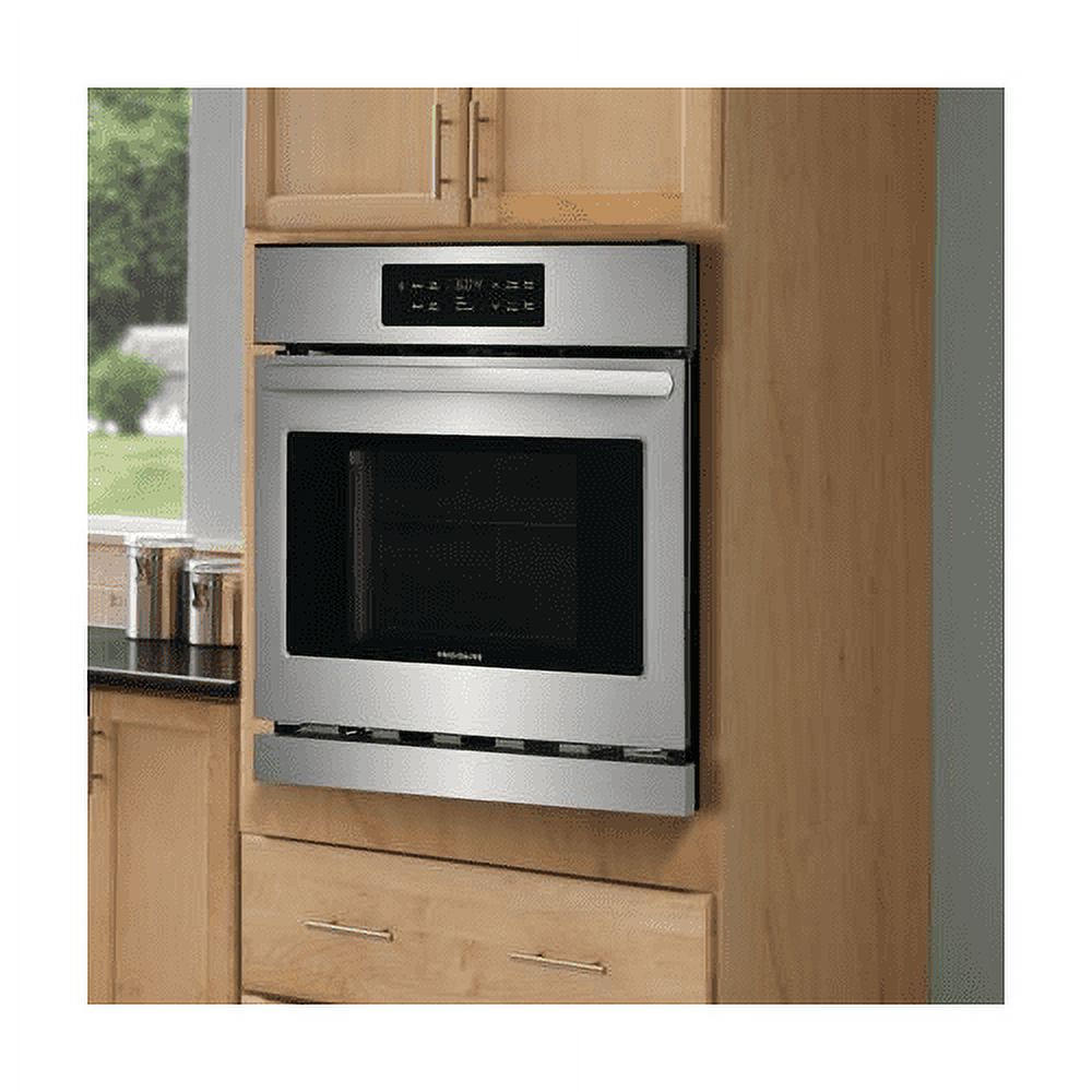 "Frigidaire FFEW2426US 24"" Single Electric Wall Oven with 3.3 cu. ft. Capacity, Halogen Lighting, Self-Clean, and Timer, in Stainless Steel" - image 2 of 11