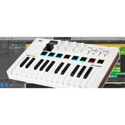 Arturia MiniLab 3 25-Key MIDI Controller Keyboard, White