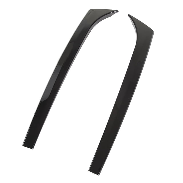 Reemplazo del alerón trasero del alerón lateral de la ventana trasera de 2 piezas para Benz Clase C W204 Variant Wagon 2007-2014 negro brillante
