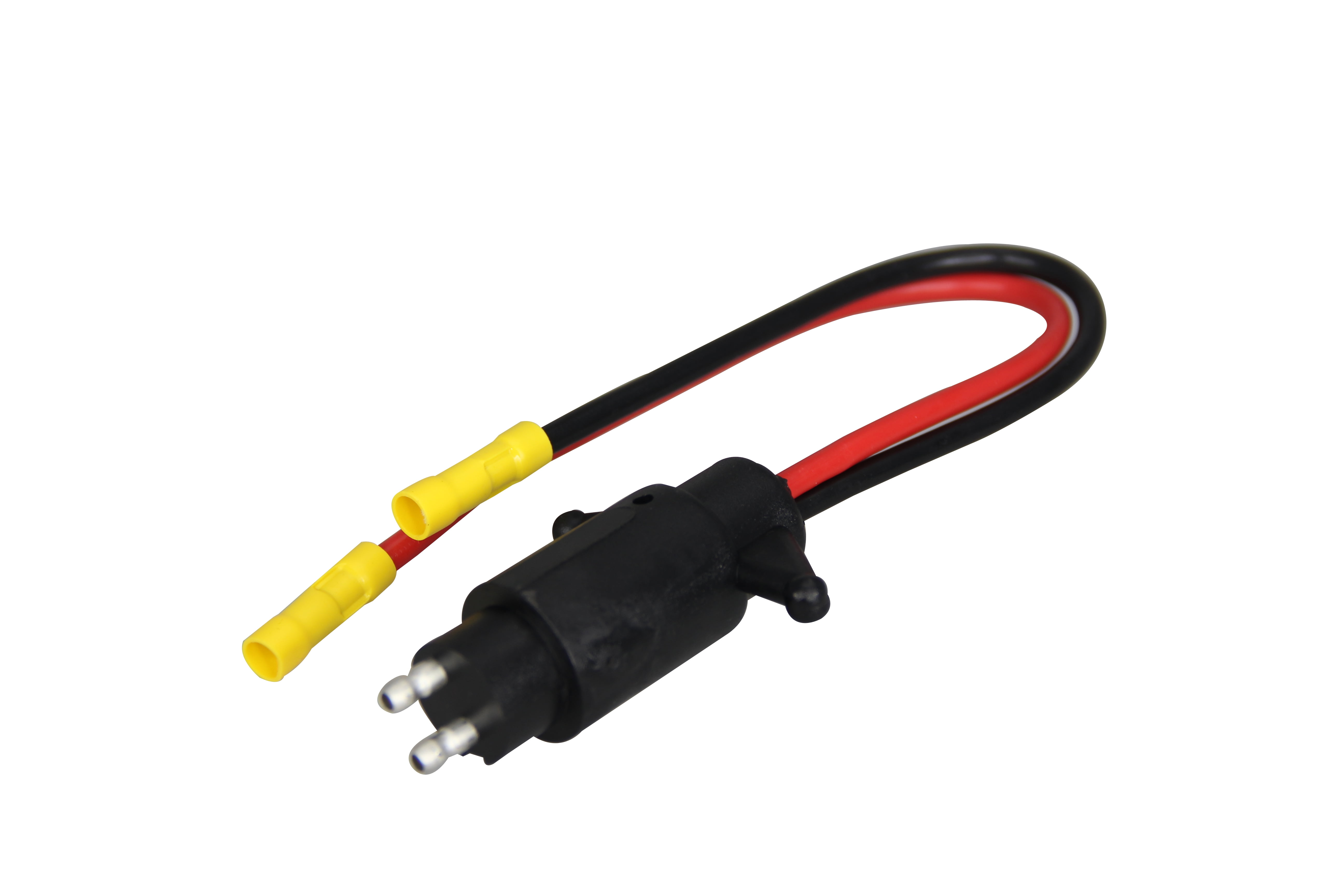 Pactrade Marine Boat Trolling Motor Male Plug Connector 12V 2Wire 10