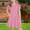 Pink, variant on Fesfesfes Girls Spring Summer Dress Short Sleeve Casual Round Neck Loose Dresses with Pockets Playful Everyday Outfit for School Vacation Party Holiday(Beige,5-6 Years)