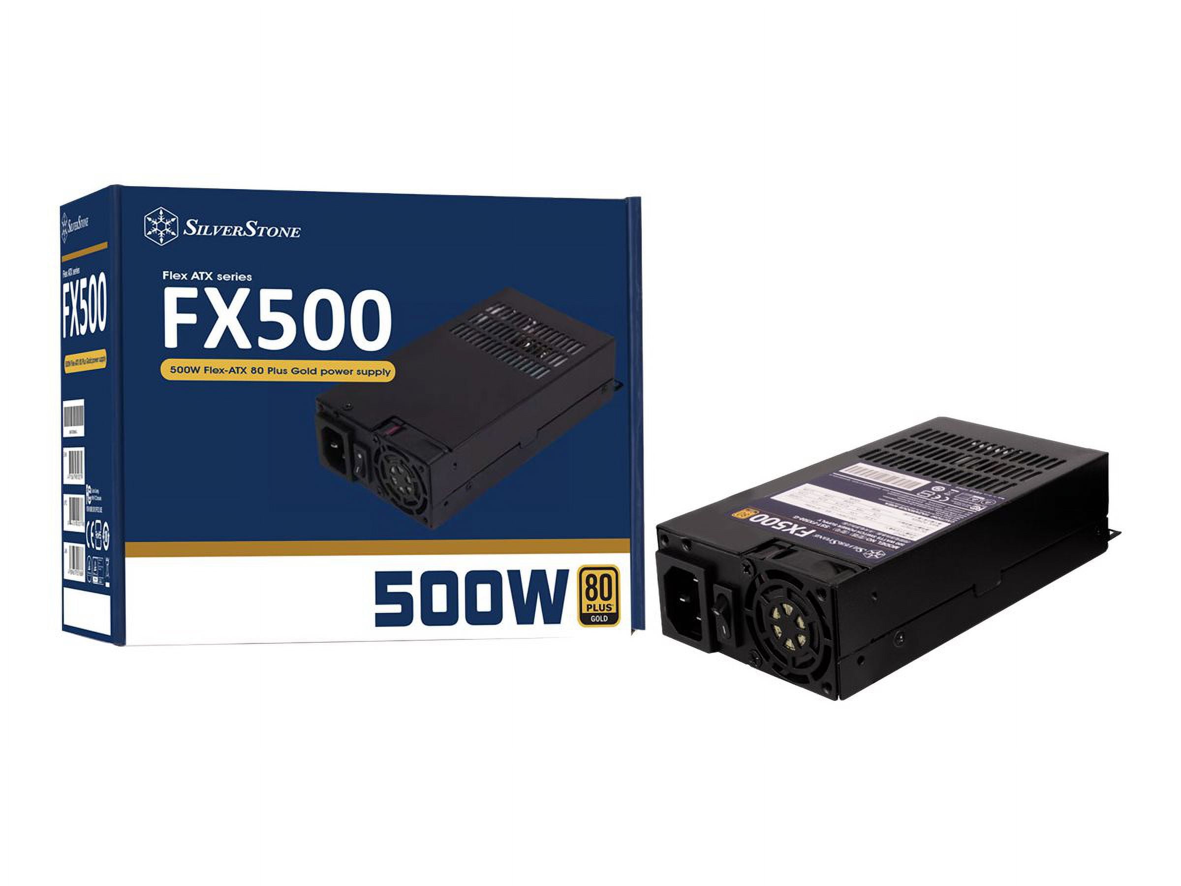 Silverstone technology FX500 80 PLUS Gold 500W Flex-ATX Power Supply