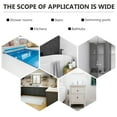 20 Sheets of Household Bathtub Stickers Bathroom Selfadhesive Stickers