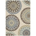 thumbnail image 6 of SAFAVIEH Veranda Axum Geometric Indoor/Outdoor Area Rug, 2'7" x 5', Cream/Blue, 6 of 10