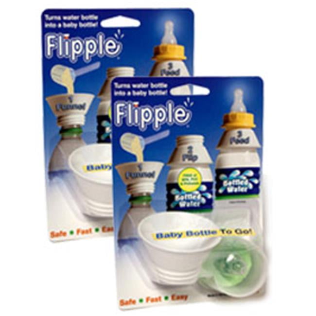 Flipple 2 Piece Traveling Baby Bottle Bundle