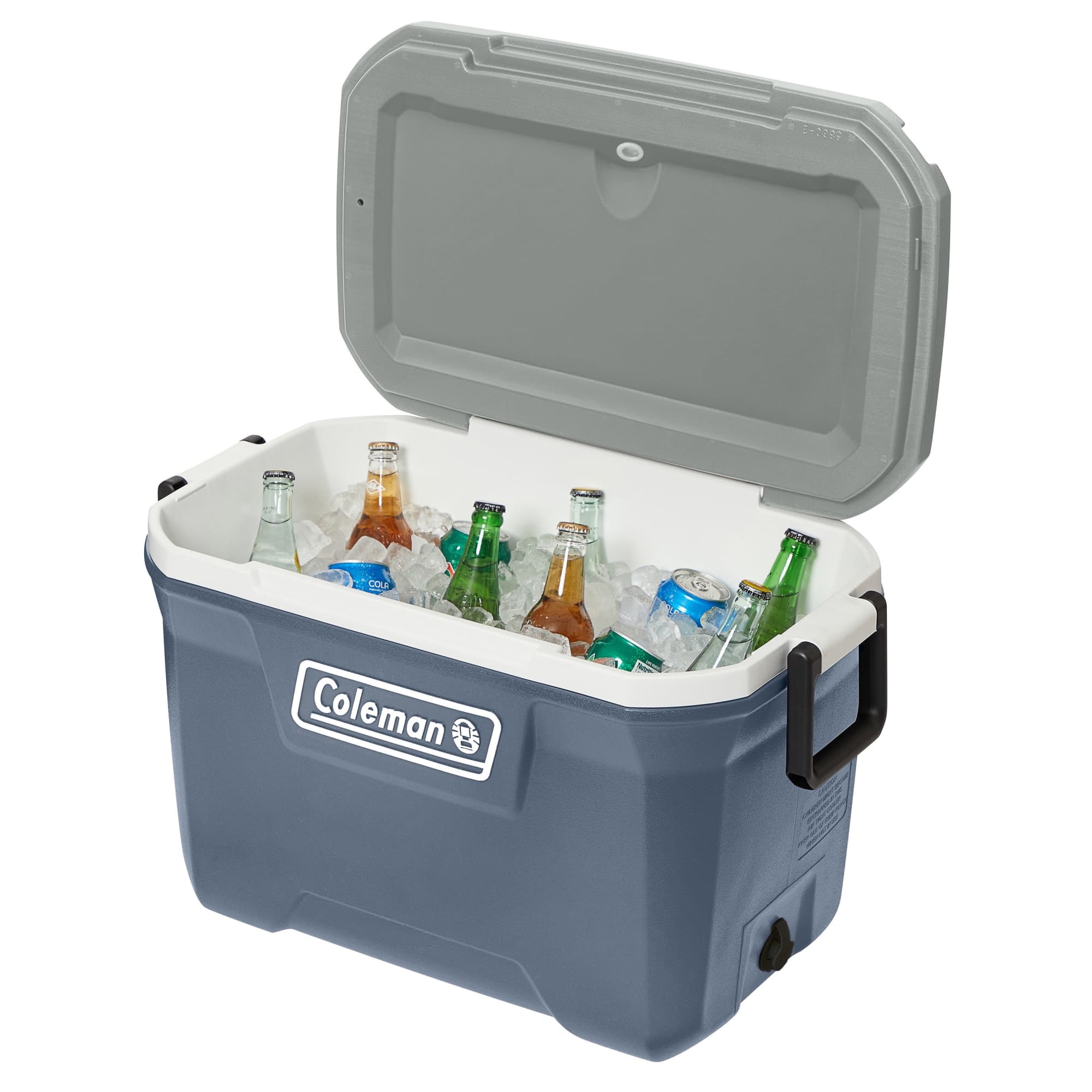 Coleman Classic 52 Qt Hielera de Lados Rígidos, Caja de Hielo, Aislada, Azul Lago 8