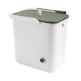 thumbnail image 1 of de para colgar, armario, dormitorio, contenedor de reciclaje blanco Gloria Bote de basura colgante, 1 of 9