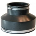 thumbnail image 1 of Flexible Pipe Coupling, Connects Clay Pipe to Cast Iron/Plastic, 6 x 4 In. - P1002-64, 1 of 2