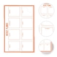 thumbnail image 2 of Self-adhesive Weekly Planner Whiteboard Dry Erase Weekly Calendar Whiteboard for Home, 2 of 8