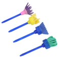 thumbnail image 4 of Kit De Pinceles Para Pintar Con Esponja, Pinceles Para Pintar Con Esponja, Pinceles Para Manualidades Ligeros, 12 Piezas Para Niños Pequeños, 4 of 7