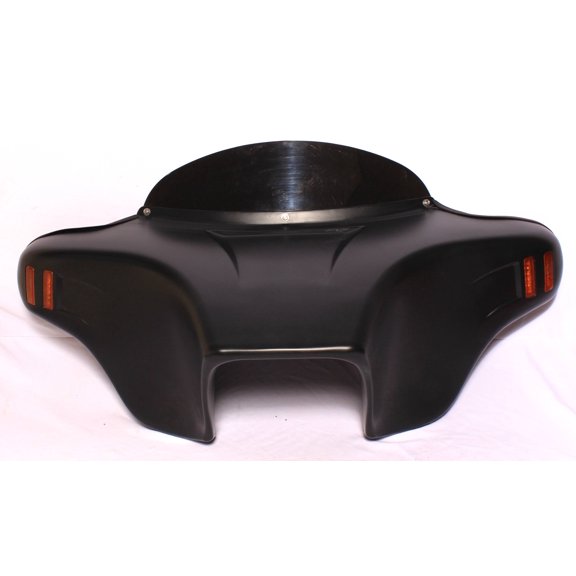 PRIMER BLACK BATWING FAIRING WINDSHIELD for YAMAHA V STAR VSTAR 650 / 1100 CLASSIC 1998-2013