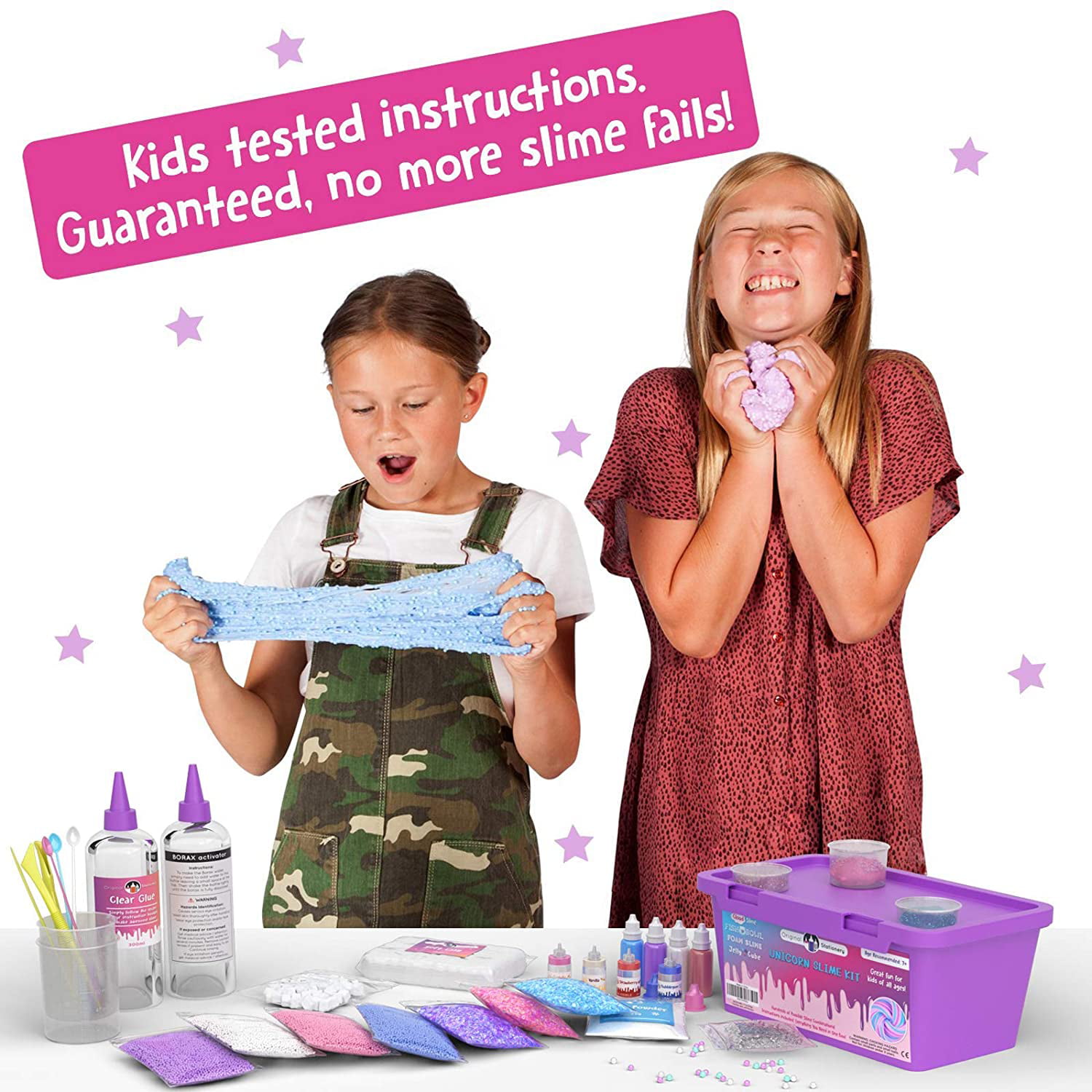 Original Stationery Unicorn Slime Kit Supplies Stuff for Girls for sale online 