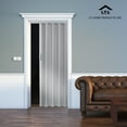 thumbnail image 4 of Spectrum Elite PVC Folding Door Fits 36"wide x 80"high Satin Silver Color, 4 of 8
