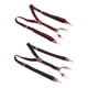 thumbnail image 1 of Tirantes para hombre Zulema 2 uds correas elásticas ajustables ganchos giratorios en forma de Y rojo verde, 1 of 8