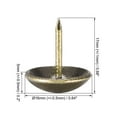 thumbnail image 3 of Uxcell 16mm Dia 17mm Height Bronze Tone Upholstery Nails Tacks 50 Pack, 3 of 5