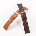 thumbnail image 3 of Correa De Piel De Becerro De Cuero Genuino 16 Mm 18 20 22 24 Banda De Reloj Suave Liberación Rápida Pulsera Retro Estilo Vintage, 3 of 4