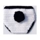 thumbnail image 4 of Accesorios fotográficos de ganchillo para bebé recién nacido con diseño de panda, accesorios de fotografía de punto para bebé, disfraz de dibujos animados para bebé, 4 of 7