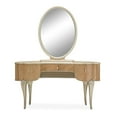 thumbnail image 2 of Michael Amini Villa Cherie Vanity with Mirror - Caramel, 2 of 9