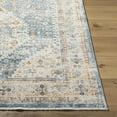 thumbnail image 4 of BoutiqueRugs Cyndi Traditional Area Rug - Blue, Peach, Mustard - 6'7" Round, 4 of 11