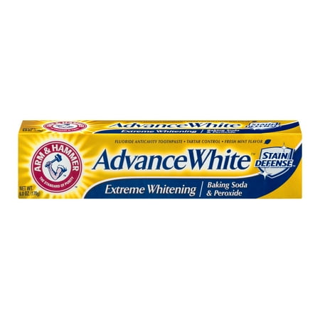 toothpaste peroxide stain soda defense