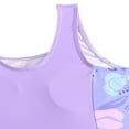 thumbnail image 6 of XEGLSBU Swimsuit for Girls Swim Suit 1 Piece Bathing Suit Summer Bikini Swimwear with Shorts z260529-Purple-c Size 13-14 Years, 6 of 8