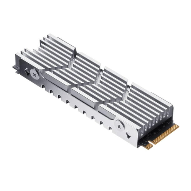 Cubierta de disipador de calor SSD, almohadilla conductora térmica de disipación de calor integral premium Plata