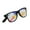 Black, variant on LELINTA Goggles Mosaic Rainbow Kaleidoscope Sunglasses Special Lens Diffraction Rave Glasses Clear PiLELINTA Black