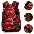 thumbnail image 3 of Roses Backpack Lightweight Bookbag Travel Rucksack Laptop Daypack for Women Men, 3 of 6