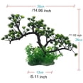 thumbnail image 3 of Methold Árbol de simulación realista para pecera - ABS para estabilidad y durabilidad Decoración Adornos Suministros para acuarios decoración del acuario Rama de árbol, 3 of 6