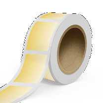 JAM Paper Outdoor Weatherproof Labels, Rectangle, 3 x 4, Gold, 125 Labels/Roll