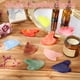 thumbnail image 5 of Herramientas faciales Gua Sha de resina Sherr para masaje en forma de corazón, 12 unidades, 5 of 6
