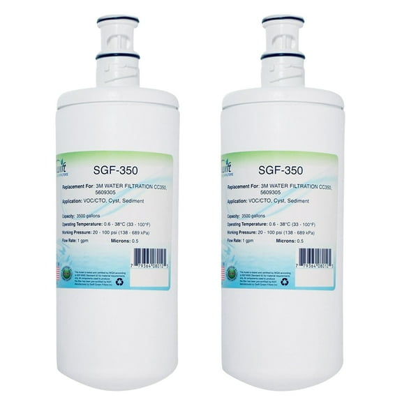 Swift Green Filters SGF-350 Compatible Commercial Water Filter for CC350, 5609305 , Made in USA (Pack of 2)
