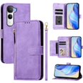 thumbnail image 1 of FOXDOCK Funda Tipo Cartera para Xiaomi Redmi A3 Pro Cuero PU con Cremallera y Correa de Muñeca, Ranuras para Tarjetas, Soporte Plegable, Cierre Magnético, 1 of 5