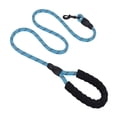 thumbnail image 2 of Correa para perros Nikou acolchada suave reflectante cuerda larga de nailon azul, 2 of 6