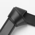 thumbnail image 5 of Cinturón para hombre, cinturón de cuero para hombre con hebilla de trinquete automática, cinturón de 35 mm de ancho, cinturones para hombre ajustables y recortados JM, 5 of 5