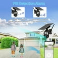 thumbnail image 2 of DFITO Wireless Solar Security Camera, 1080P HD Outdoor Camera WIFI PTZ Surveillance Security Camera CCTV IP66 Waterproof, AI Human Detection, 2-Way Audio, PIR Motion Detection, 2 of 10