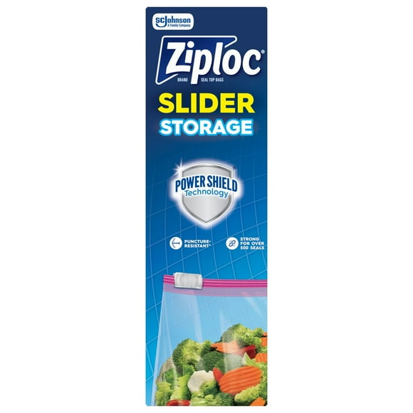 Ziploc Storage Slider Gallon Bags, 120 ct.