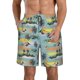 thumbnail image 1 of Fotbe Hawaiian Style Trajes de Baño Estampados para Hombre, Shorts de Verano de Secado Rápido, Ropa de Playa, Bañadores-Medium, 1 of 6
