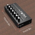 thumbnail image 2 of Stereo Audio Mixer 6 Channel Microphone Mixer Instrument Expander, 2 of 5