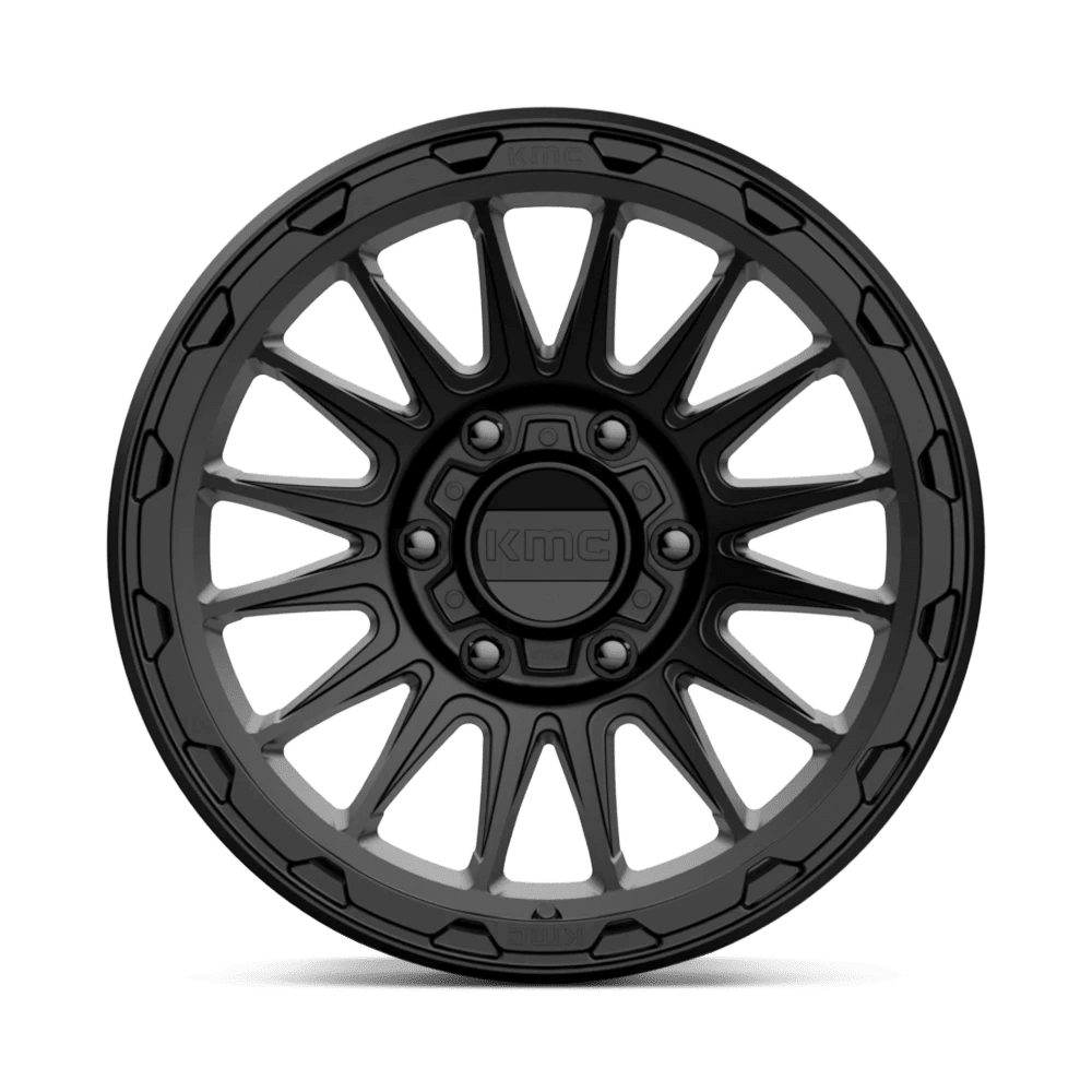 KMC KM542 Impact Satin Black 17x9 6x5.5 -12mm (KM54279068712N