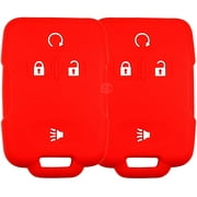 2x New Key Fob Remote Silicone Cover Fit/For Select GM Vehicles / M3N-32337100.