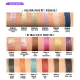 thumbnail image 3 of J.Cat Beauty Pris-Metal Chrome Eye Mousse FLAMIN' SPARK, 3 of 3