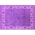 thumbnail image 1 of Ahgly Company Indoor Rectangle Oriental Purple Industrial Area Rugs, 2' x 3', 1 of 4